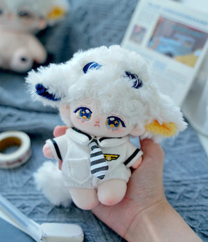 Planet Gates 10cm Mini Cute Plush Doll Toys Little Sheep Series Seastar /Normal Body Cotton Doll with Animal Ear Tail Girl Kid Birthday Gift