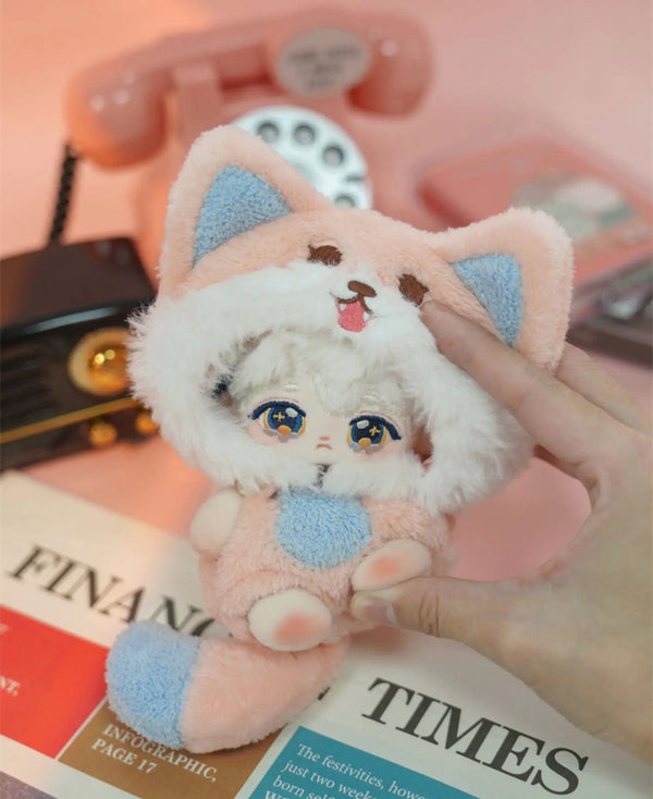 Planet Gates 10cm Mini Cute Plush Doll Toys Little Sheep Series Seastar /Normal Body Cotton Doll with Animal Ear Tail Girl Kid Birthday Gift