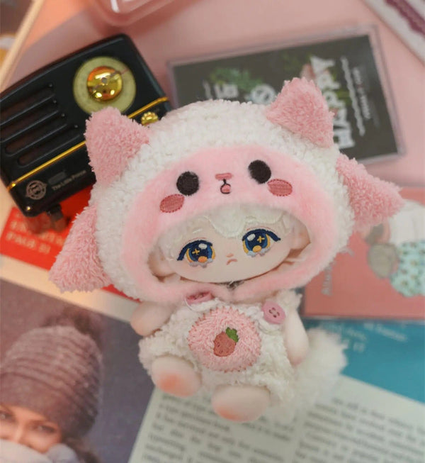 Planet Gates 10cm Mini Cute Plush Doll Toys Little Sheep Series Seastar /Normal Body Cotton Doll with Animal Ear Tail Girl Kid Birthday Gift
