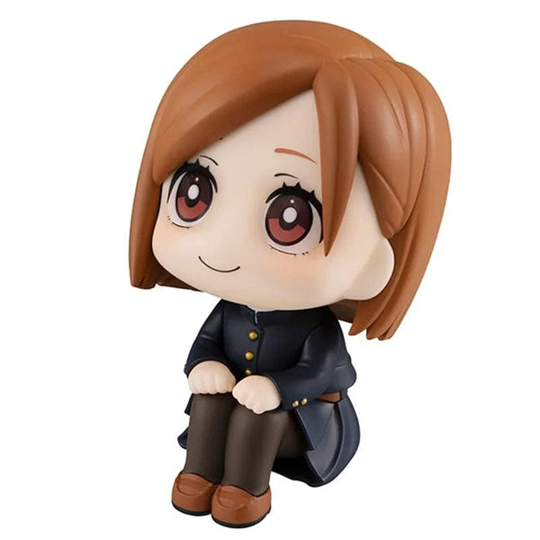 Planet Gates 10cm Q Version Anime Figure Toys Anime girl Jujutsu Kaisen Figure Yuji Itadori Gojo Satori PVC Action Figure Toys Kid Gift