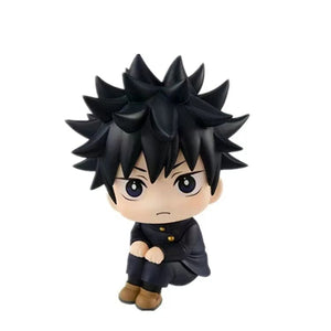 Planet Gates 10cm Q Version Anime Figure Toys Anime girl Jujutsu Kaisen Figure Yuji Itadori Gojo Satori PVC Action Figure Toys Kid Gift