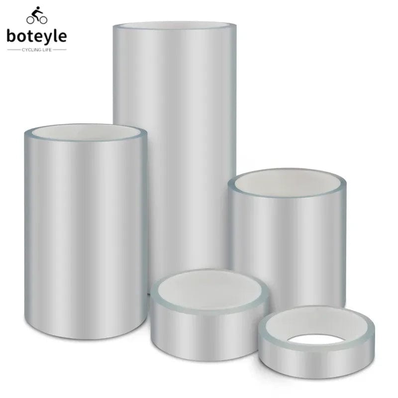 Planet Gates 10CMx3Meter Transparent Bicycle Stickers Tape 3M 5M 10M Bike Frame Protector Cycling Tape Film Invisible Scratch Resistant Riding Decoration