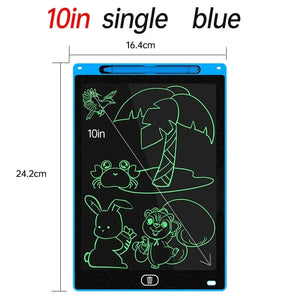 Planet Gates 10in single blue Children Electronic Drawing Board LCD Screen Graphic Drawing  Tablet Kids Toys for Education Handwriting Painting Pad Christmas