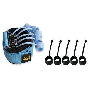 Planet Gates 10LB (parts-60lb ) Portable Hand Gripper Silicone Finger Expander Hand Grip Wrist Strength Trainer Finger Exerciser Resistance Band Fitness