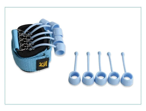 Planet Gates 10LB (parts-60lb ) Portable Hand Gripper Silicone Finger Expander Hand Grip Wrist Strength Trainer Finger Exerciser Resistance Band Fitness