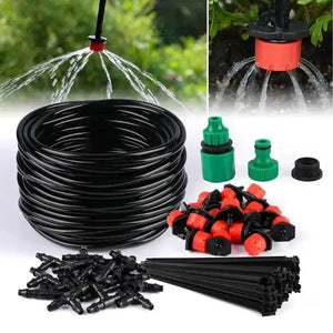 Planet Gates 10m12 dripper Drip Irrigation System Automatic Watering Garden Hose Micro Drip Watering Kits Adjustable Nozzle Garden Supplies System Water