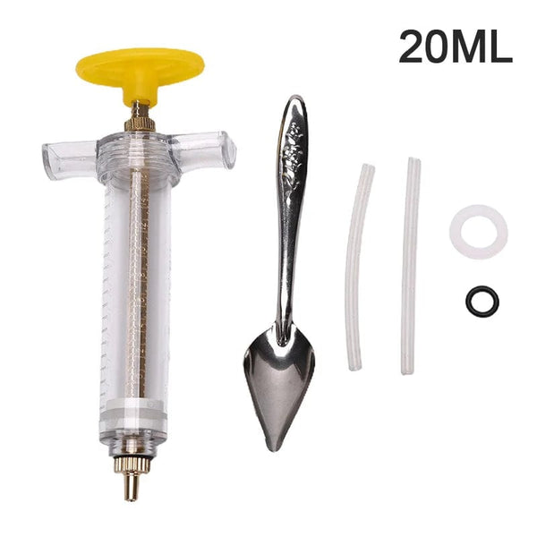 Planet Gates 10ml 20ml 50ml Parrot Feeding Syringe Hose Parrots Bird Feeders  Syringe High Quality  Bird Feeder Balcony Syringe Hose Needle