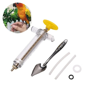Planet Gates 10ml 20ml 50ml Parrot Feeding Syringe Hose Parrots Bird Feeders  Syringe High Quality  Bird Feeder Balcony Syringe Hose Needle