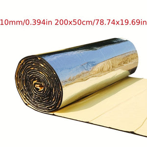 Planet Gates 10mm 200x50cm 200*50cm 5/7/10mm Car Sound Insulation Mat, Proofing Deadener Heat Noise Insulation Deadening Mat Hood Closed Cell Foam Accessories