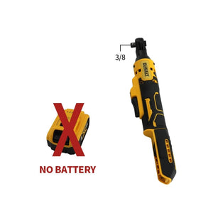 Planet Gates 10mm No battery / us Dewalt Electric Ratchet Wrench DCF512 20V Battery Cordless Driver DCF512 Removal Screw Nut 3/8" Driver Power Tools Impact wrench