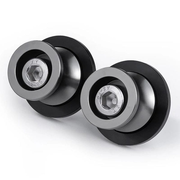 Planet Gates 10MM two titanium For Kawasaki Ninja ZX6R ZX636 250SL 250 300 400 650 1000SX Motorcycle Swingarm Spools Rear Stands Screw Sliders Accessories