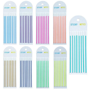 Planet Gates 10pack2000sheets KindFuny Set Transparent Sticky Note Self-Adhesive BookMarker Annotation Reading Book Clear Tab Kawaii Cute Stationery