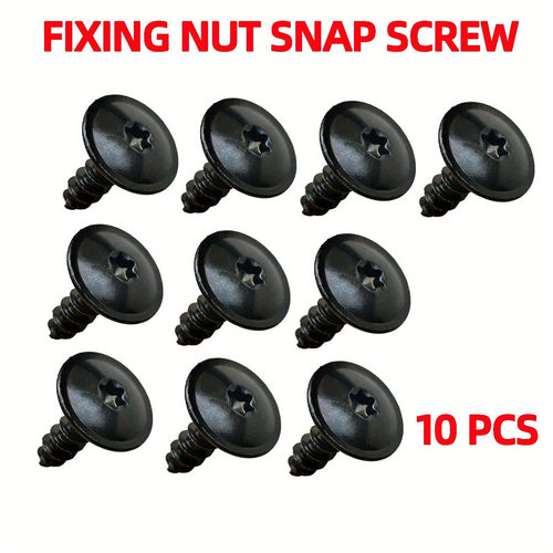 Planet Gates 10pcs 10/20pcs 5mm Black Torx Screw Car Engine Under Cover Splash Guard Self-tapping Screws For AUDI A4 A3 A5 A6 A7 A8 Q5 FOR VW Accessories Automobile