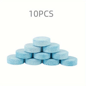 Planet Gates 10pcs 10/40pcs Solid Cleaner Car Windscreen Wiper Effervescent Tablets, Glass Toilet Cleaning Car Accessories