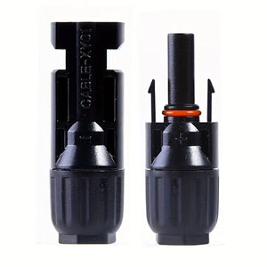 Planet Gates 10pcs 10 Pairs, Solar Plug MC4 Plug Male Female Solar Panel Plugs For 2.5/4/6 Mm2 Solar Cable Solar System Solar Panel Photovoltaic Connector