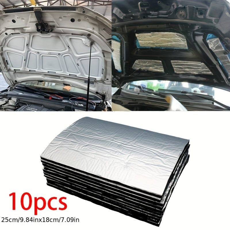 Planet Gates 10pcs 10 Sheets Of 5mm Car Van Sound Deadening Insulation - Reduce Noise & Heat For A Quieter Ride