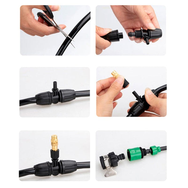 Planet Gates 10pcs 10pcs Automatic Watering System Household Atomizing Nozzle Plant Spraying Spray Dust Reduction Gardening Watering Timer Nozzle