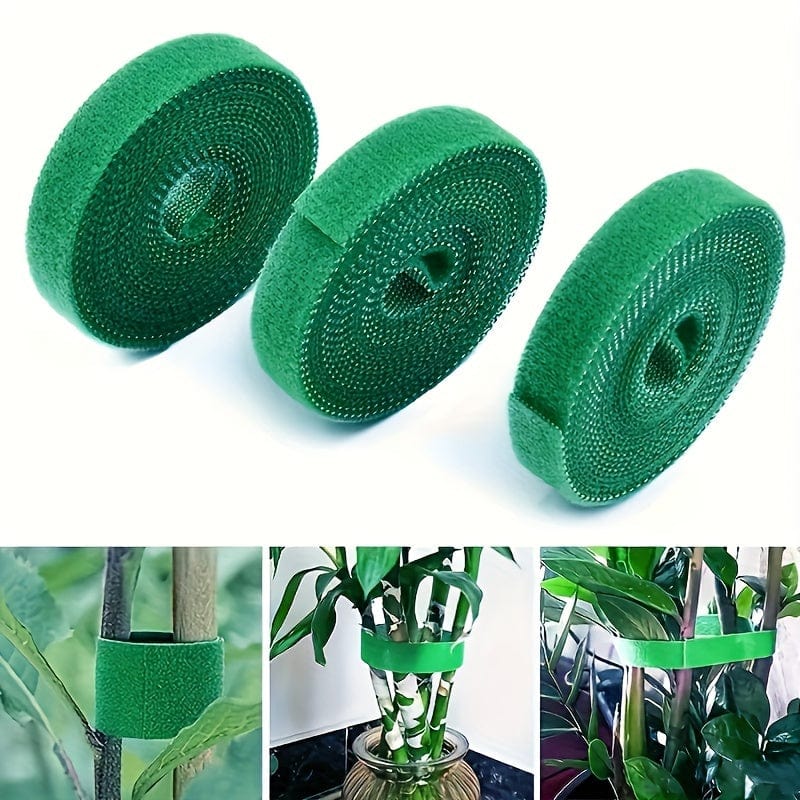 Planet Gates 10pcs 10pcs garden cable tie plant holder for efficient growth, reusable strong handle, adjustable cable tie, 39.4 inches/roll