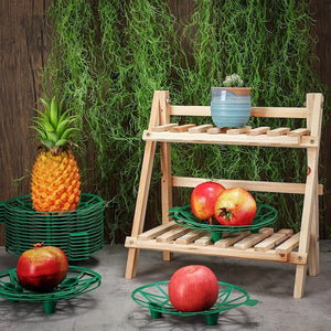 Planet Gates 10pcs 10pcs, Gardening Melon And Fruit Tray, Household Watermelon Tray, Garden Fruit Anti- Rotting Bracket, Plastic Stable Tray, Watermelon Shelf