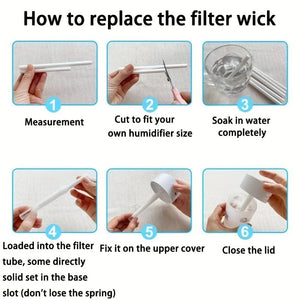 Planet Gates 10pcs 10PCS Humidifier Filter Humidifier Cotton Swab, Humidifier
Aromatherapy Machine Universal Replaceable Filter, Replaceable Filter
Diffuser Sprayer, Cotton Swabs Can Be Cut To Free Length