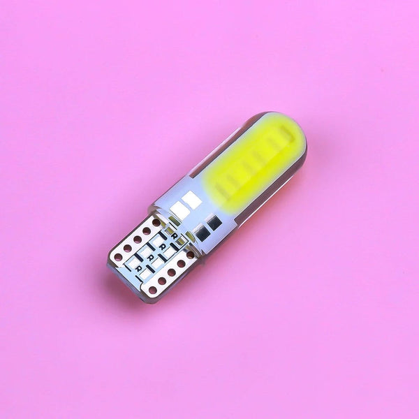 Planet Gates 10pcs 10PCS LED Car Interior Light COB Marker Lamp T10 W5W 12V 168 194 501 Side Wedge Parking Bulb Canbus Auto For Lada Car Styling