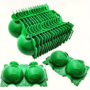 Planet Gates 10pcs 10pcs Reusable Plant Rooting Ball Plant Root Growing Box, Rooting Ball Grafting Tools, High Pressure Plant Propagation, Air Layering Pods, Grafting Ball Device For Plant Cutting Seedlings
