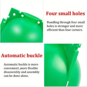 Planet Gates 10pcs 10pcs Reusable Plant Rooting Ball Plant Root Growing Box, Rooting Ball Grafting Tools, High Pressure Plant Propagation, Air Layering Pods, Grafting Ball Device For Plant Cutting Seedlings