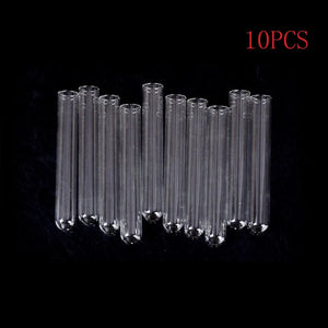 Planet Gates 10Pcs 15*100 mm Glass Blowing Tubes 4 Inch Long Thick Wall Test Tube Experimental test tube supplies