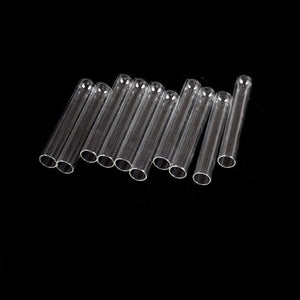 Planet Gates 10Pcs 15*100 mm Glass Blowing Tubes 4 Inch Long Thick Wall Test Tube Experimental test tube supplies