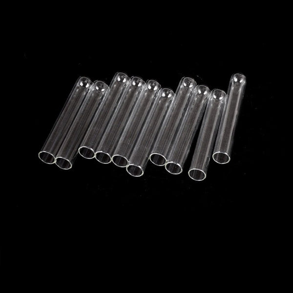Planet Gates 10Pcs 15*100 mm Glass Blowing Tubes 4 Inch Long Thick Wall Test Tube Experimental test tube supplies