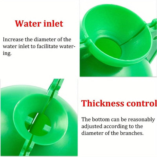 Planet Gates 10pcs/20pcs Tree Root Planting Box, Rooting Ball Transplant Tool, Plant Root High Pressure Box Grafting Cuttings Root Device, Air Layer Pod, For Plant Cutting Seedlings For Plant