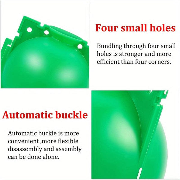 Planet Gates 10pcs/20pcs, Tree Root Planting Box, Rooting Ball Transplant Tool, Plant Root High Pressure Box Grafting Cuttings Root Device, Air Layer Pod, For Plant Cutting Seedlings For Plant