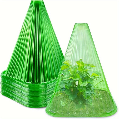 Planet Gates 10PCS*21CM*19CM 10/20pcs, Plant Shield, Protecting Plants From Bird, Frost, And Snail Damage, Seedling Protection Cover