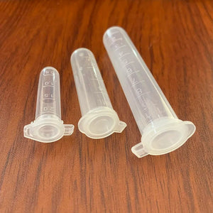 Planet Gates 10PCS 2ML/5ML/10ML Laboratory Supplies Sample Transparent Micro Plastic Centrifuge Tube Test Tube Clip Laboratory Container Lid