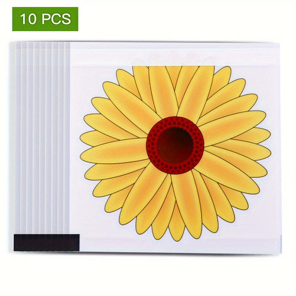 Planet Gates 10pcs 4/10/20/30pcs, Window Fly Stickers Trap Insects, Kitchen, Bedroom, Living Room, Strong Adhesive Catching Stickers, Pest Control