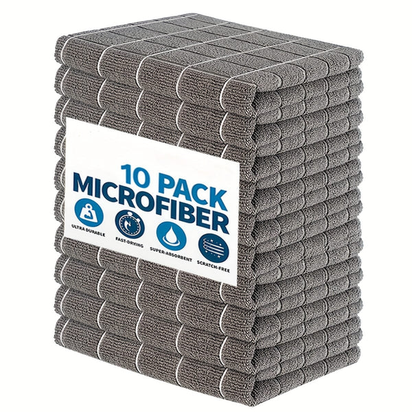 Planet Gates 10Pcs 5/10pcs, Scouring Pad, Square Dish Cloths, Simple Style Dish Towel, Cleaning Cloth For Sink Or Kitchen Stove, Antibacterial Washable Cleaning Brush, Kitchen Stuff, Kitchen Cleaning Gadget