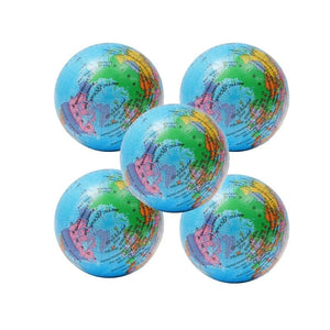 Planet Gates 10Pcs 6.5cm Funny Squeeze Toys Stress Relief PU Foam Squeeze Ball Hand Wrist Exercise Sponge Toys For Kids Adults Child Creative Gifts