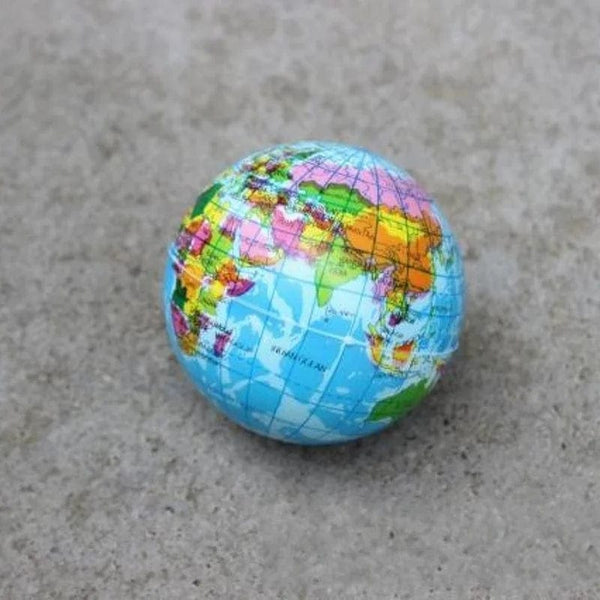 Planet Gates 10Pcs 6.5cm Funny Squeeze Toys Stress Relief PU Foam Squeeze Ball Hand Wrist Exercise Sponge Toys For Kids Adults Child Creative Gifts
