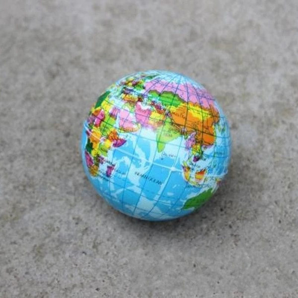 Planet Gates 10Pcs 6.5cm Funny Squeeze Toys Stress Relief PU Foam Squeeze Ball Hand Wrist Exercise Sponge Toys For Kids Adults Child Creative Gifts