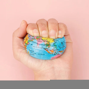 Planet Gates 10Pcs 6.5cm Funny Squeeze Toys Stress Relief PU Foam Squeeze Ball Hand Wrist Exercise Sponge Toys For Kids Adults Child Creative Gifts