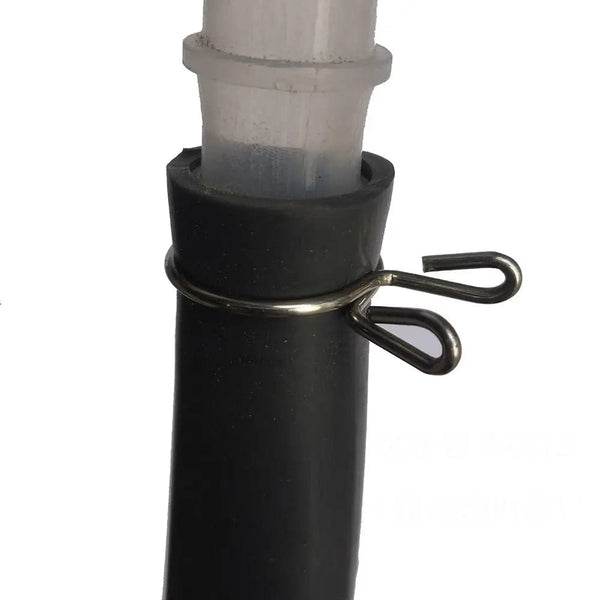 Planet Gates 10Pcs Air Tubing Hose Clamp Assortment Kit Fixed Spring Hoop 5-31MM Zinc Plated Pipe Clip