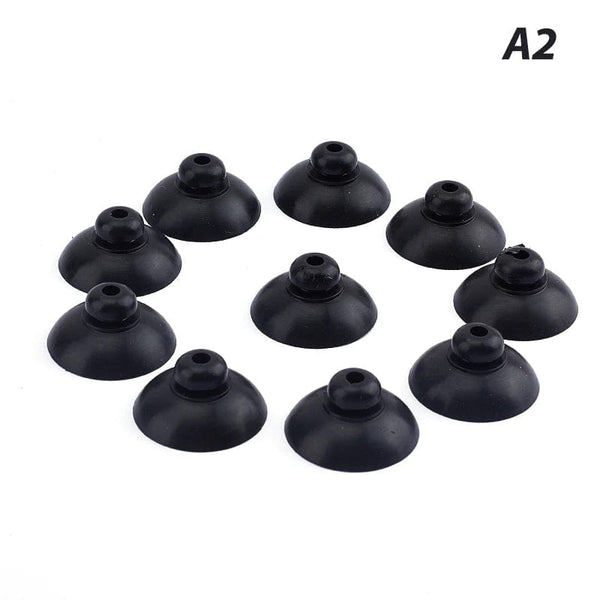 Planet Gates 10Pcs Aquarium Suction Cup Filter Air Pump Water Pump Holder Sucker for Glass Fish Tank Pump Suction Cups Aquatic Pet Supplies
