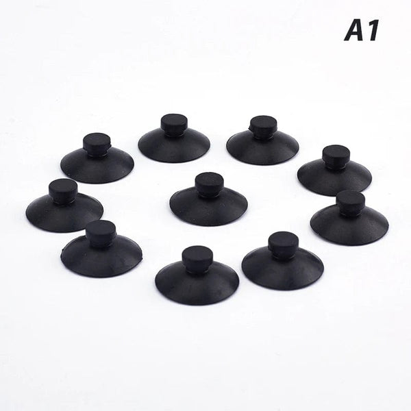 Planet Gates 10Pcs Aquarium Suction Cup Filter Air Pump Water Pump Holder Sucker for Glass Fish Tank Pump Suction Cups Aquatic Pet Supplies