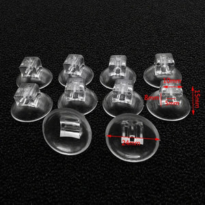 Planet Gates 10Pcs Black Aquarium Suction Cup Air Tube Holder Sucker for Fish Tank Pump Oxygen Air Tube Fixing Clip Accessories For Aquarium