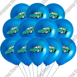 Planet Gates 10pcs blue / as picture Disney Cars Lightning McQueen 32" Number Balloon Set   Baby Shower Supplies Birthday Party Decorations Kids Toy Gifts Air Globos