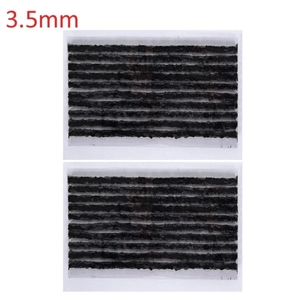 Planet Gates 10PCS brown 3.5mm Tubeless Tire Repair Strips Car Motorcycle Bike Tyre Puncture Repairing Plug Seal Tools Rubber Strip Tires Repair Tool