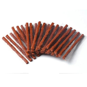 Planet Gates 10PCS brown 3.5mm Tubeless Tire Repair Strips Car Motorcycle Bike Tyre Puncture Repairing Plug Seal Tools Rubber Strip Tires Repair Tool