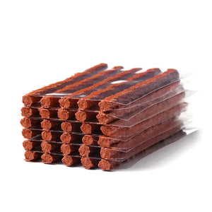 Planet Gates 10PCS brown 3.5mm Tubeless Tire Repair Strips Car Motorcycle Bike Tyre Puncture Repairing Plug Seal Tools Rubber Strip Tires Repair Tool