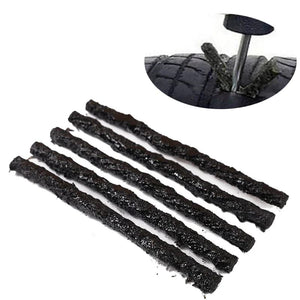 Planet Gates 10PCS brown 3.5mm Tubeless Tire Repair Strips Car Motorcycle Bike Tyre Puncture Repairing Plug Seal Tools Rubber Strip Tires Repair Tool