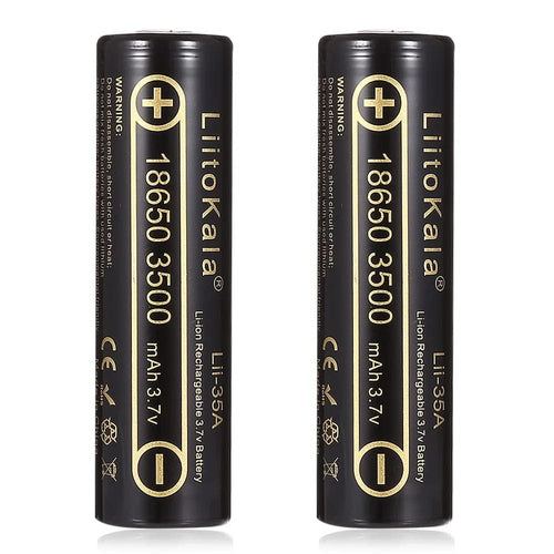 Planet Gates 10pcs / CHINA 1-20pcs 100% Original LiitoKala Lii-35A 3.7V 3500mAh 10A Discharging Rechargeable Batteries For  18650 Battery/UAV